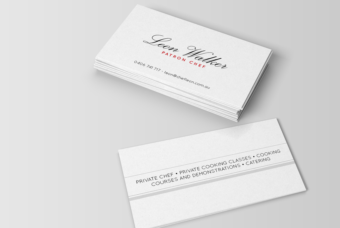 Leon Walker Business Card