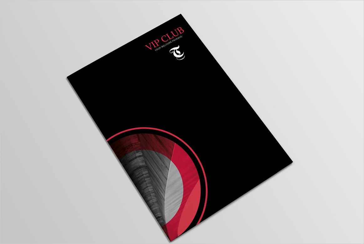 VIP Club Brochure Design