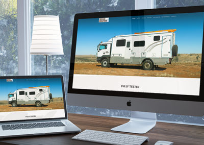 Truck Master Expedition Vehicles Website Design
