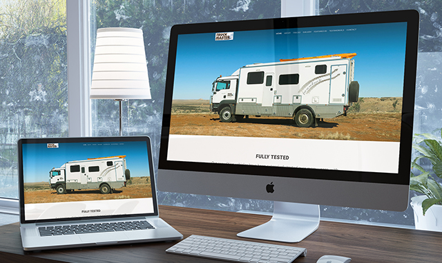 Truck Master Expedition Vehicles Website Design